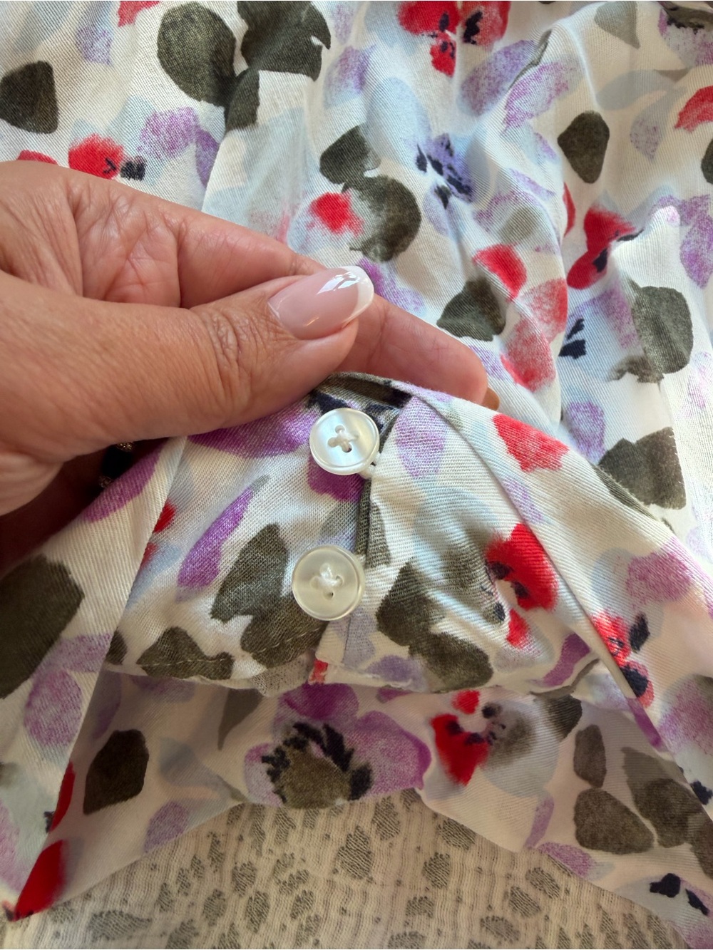 NWT Frank And Oak Printed Wrap Top – Floral – XS - Picture 9 of 10